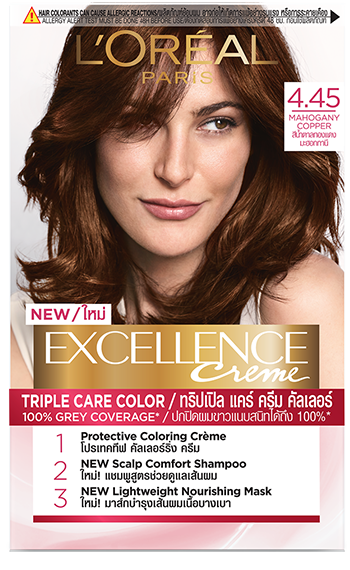 Excellence Crème Hair Color Permanent Hair Color  Mahogany Copper Brown  | L'Oréal Paris