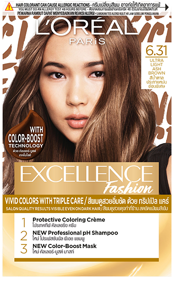 Buy L'Oreal Paris Excellence Hair Colour 7.1 Ash Blonde Online - Shop  Beauty & Personal Care on Carrefour UAE