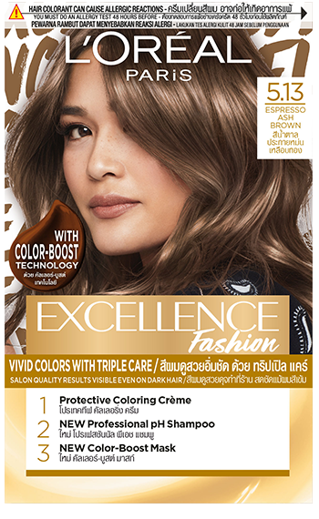 Excellence Fashion Hair Color  Espresso Ash Brown