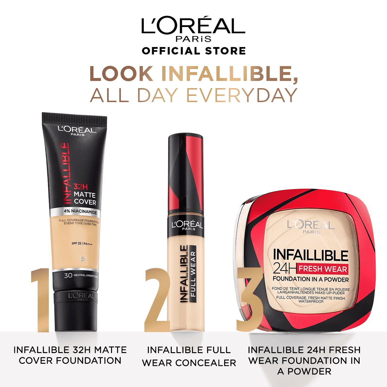 L’OREAL PARIS INFALLIBLE FULL WEAR CONCEALER
